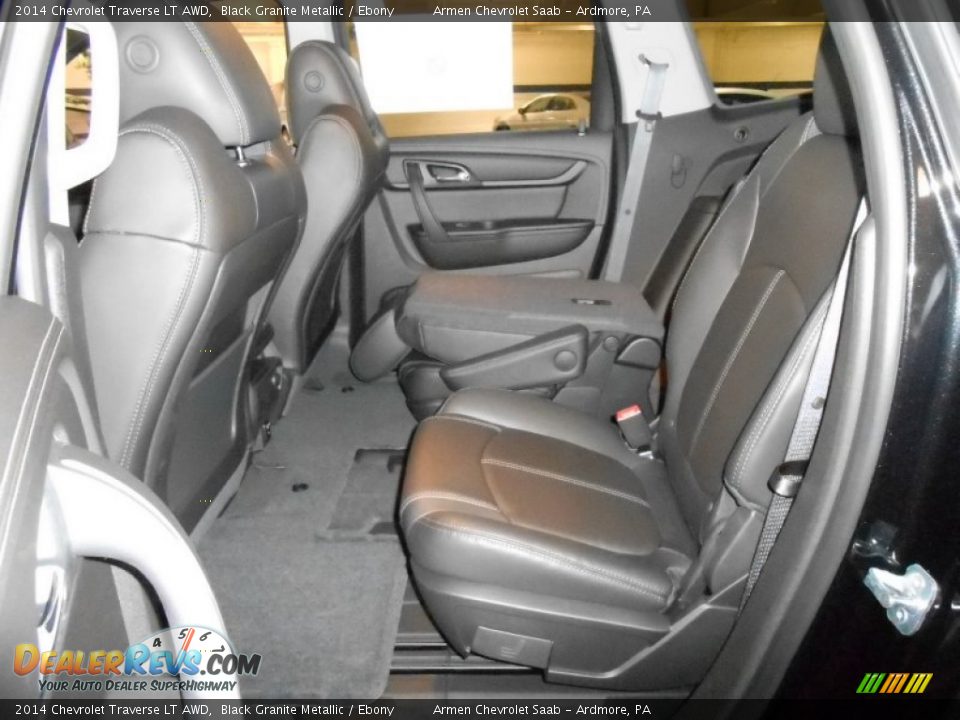 2014 Chevrolet Traverse LT AWD Black Granite Metallic / Ebony Photo #9