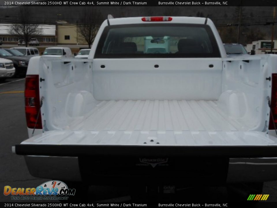 2014 Chevrolet Silverado 2500HD WT Crew Cab 4x4 Summit White / Dark Titanium Photo #10