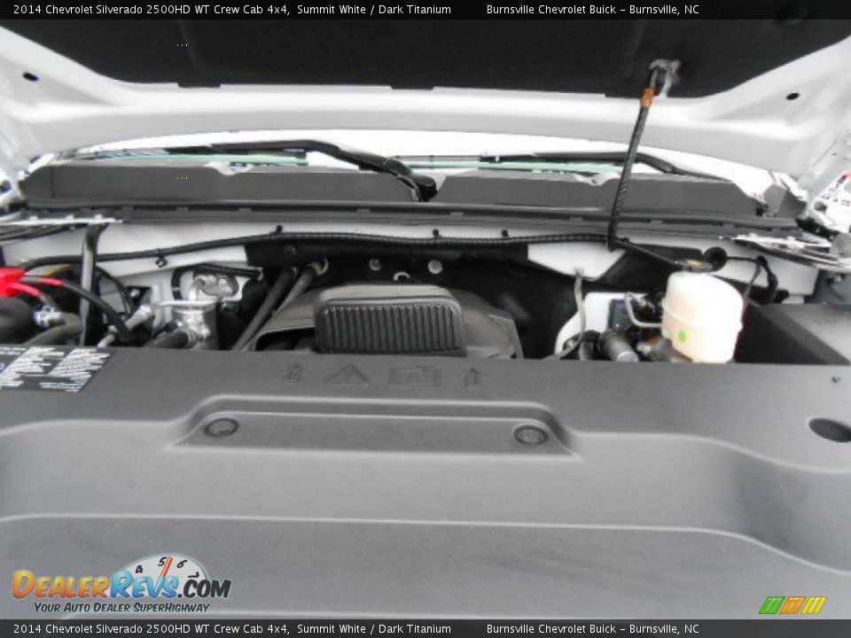 2014 Chevrolet Silverado 2500HD WT Crew Cab 4x4 Summit White / Dark Titanium Photo #18