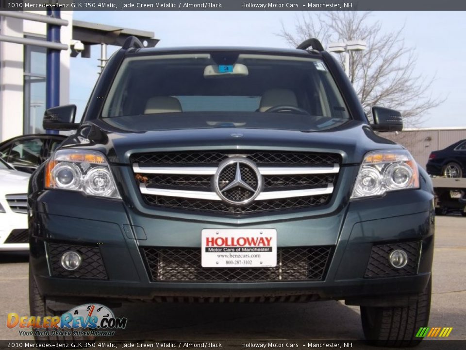 2010 Mercedes-Benz GLK 350 4Matic Jade Green Metallic / Almond/Black Photo #2