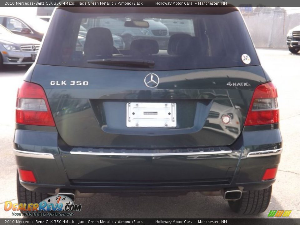 2010 Mercedes-Benz GLK 350 4Matic Jade Green Metallic / Almond/Black Photo #4
