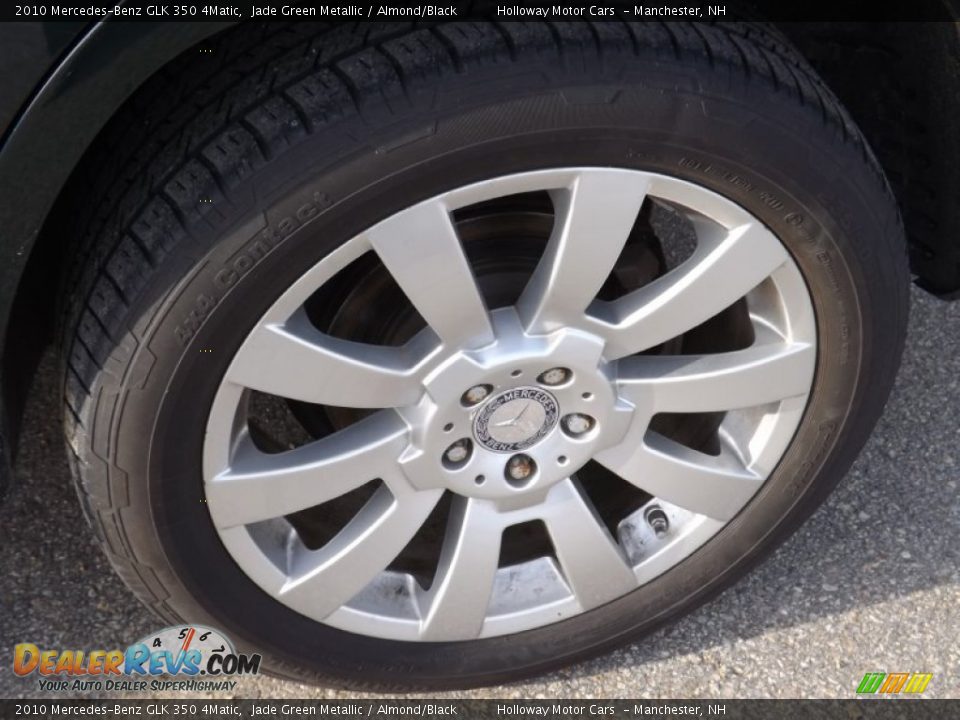 2010 Mercedes-Benz GLK 350 4Matic Jade Green Metallic / Almond/Black Photo #5