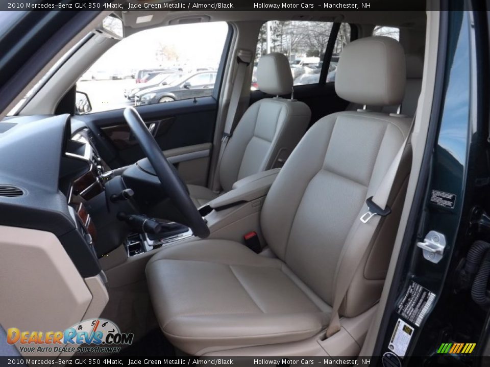 2010 Mercedes-Benz GLK 350 4Matic Jade Green Metallic / Almond/Black Photo #10