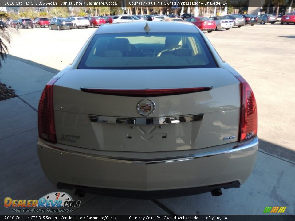 2010 Cadillac CTS 3.6 Sedan Vanilla Latte / Cashmere/Cocoa Photo #3