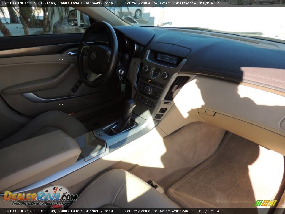 2010 Cadillac CTS 3.6 Sedan Vanilla Latte / Cashmere/Cocoa Photo #6