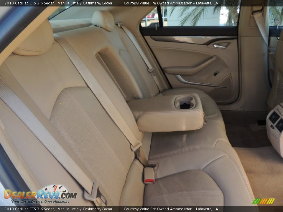 2010 Cadillac CTS 3.6 Sedan Vanilla Latte / Cashmere/Cocoa Photo #8