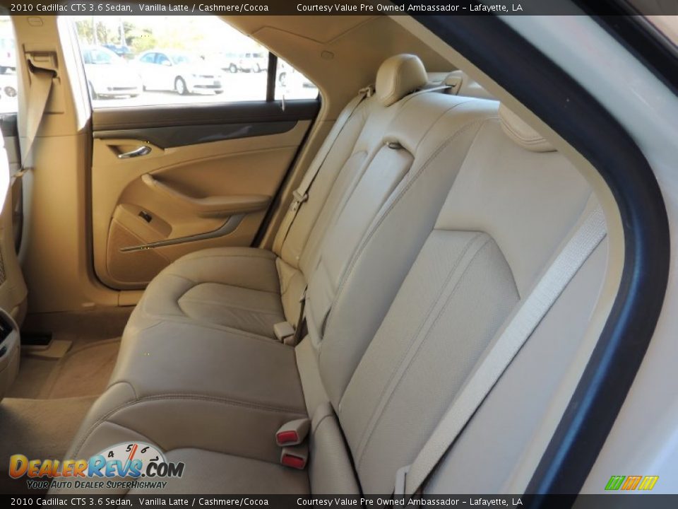 2010 Cadillac CTS 3.6 Sedan Vanilla Latte / Cashmere/Cocoa Photo #10