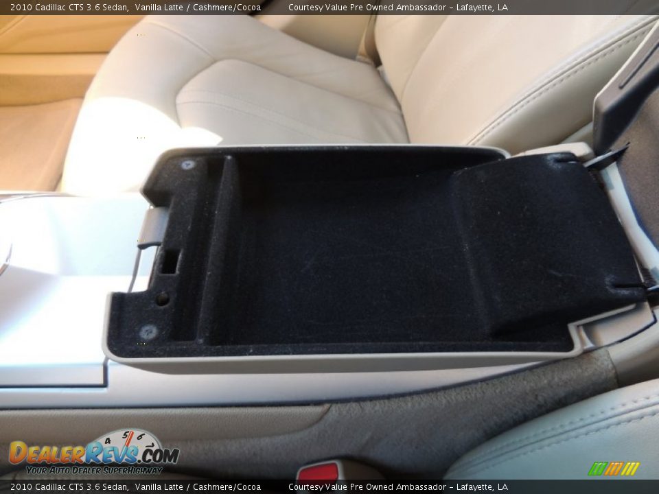 2010 Cadillac CTS 3.6 Sedan Vanilla Latte / Cashmere/Cocoa Photo #22