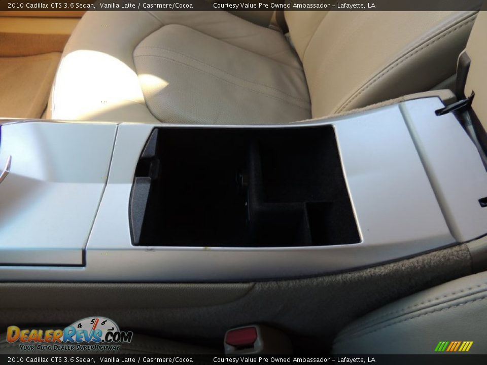 2010 Cadillac CTS 3.6 Sedan Vanilla Latte / Cashmere/Cocoa Photo #23