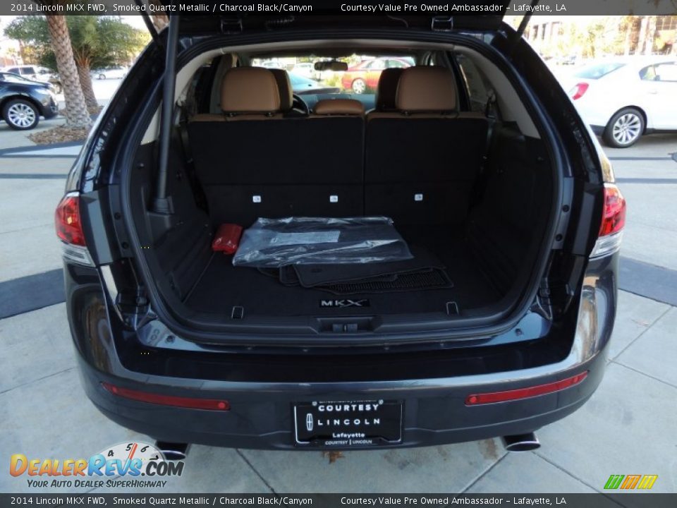 2014 Lincoln MKX FWD Smoked Quartz Metallic / Charcoal Black/Canyon Photo #5