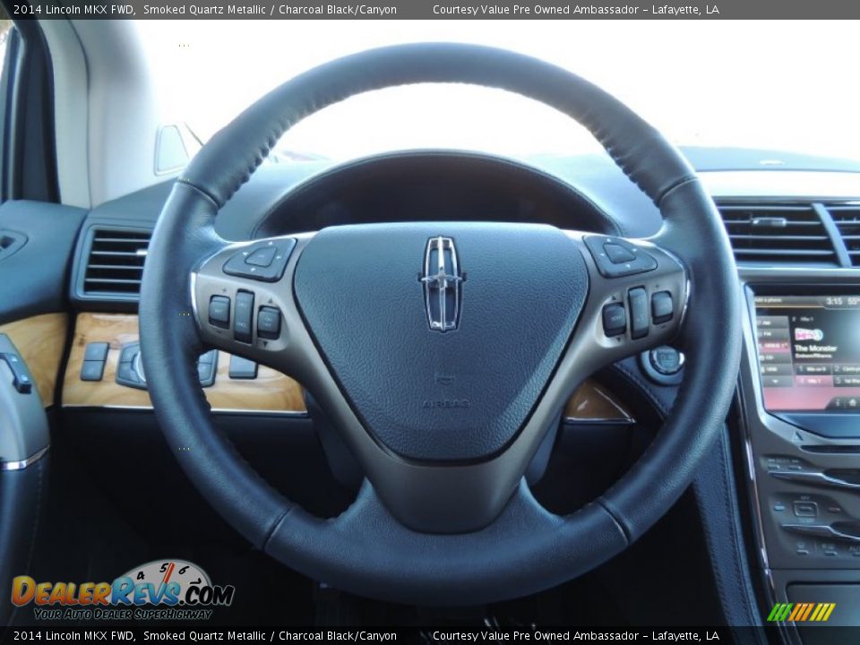 2014 Lincoln MKX FWD Steering Wheel Photo #8