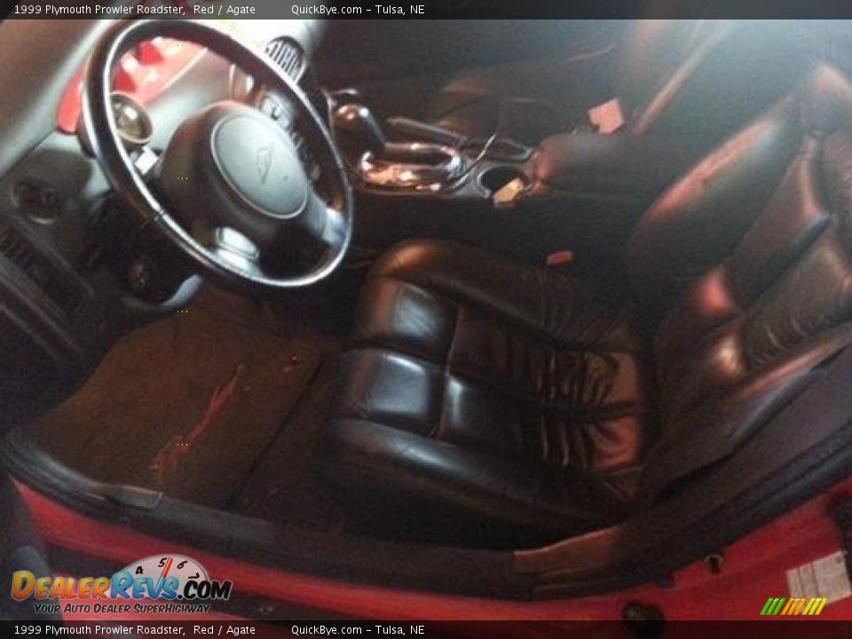 1999 Plymouth Prowler Roadster Red / Agate Photo #8