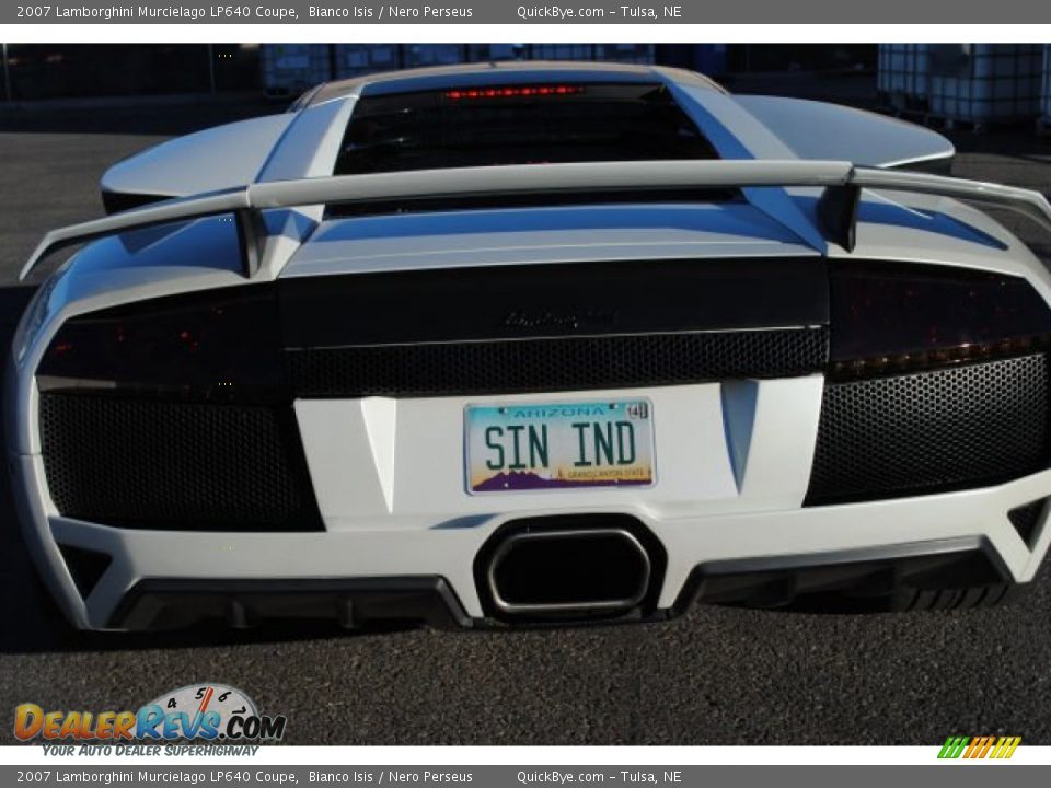 2007 Lamborghini Murcielago LP640 Coupe Bianco Isis / Nero Perseus Photo #3
