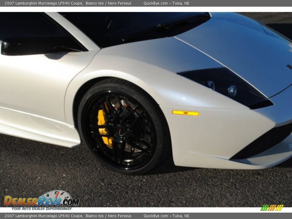 2007 Lamborghini Murcielago LP640 Coupe Bianco Isis / Nero Perseus Photo #6