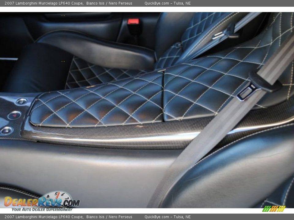 Nero Perseus Interior - 2007 Lamborghini Murcielago LP640 Coupe Photo #9
