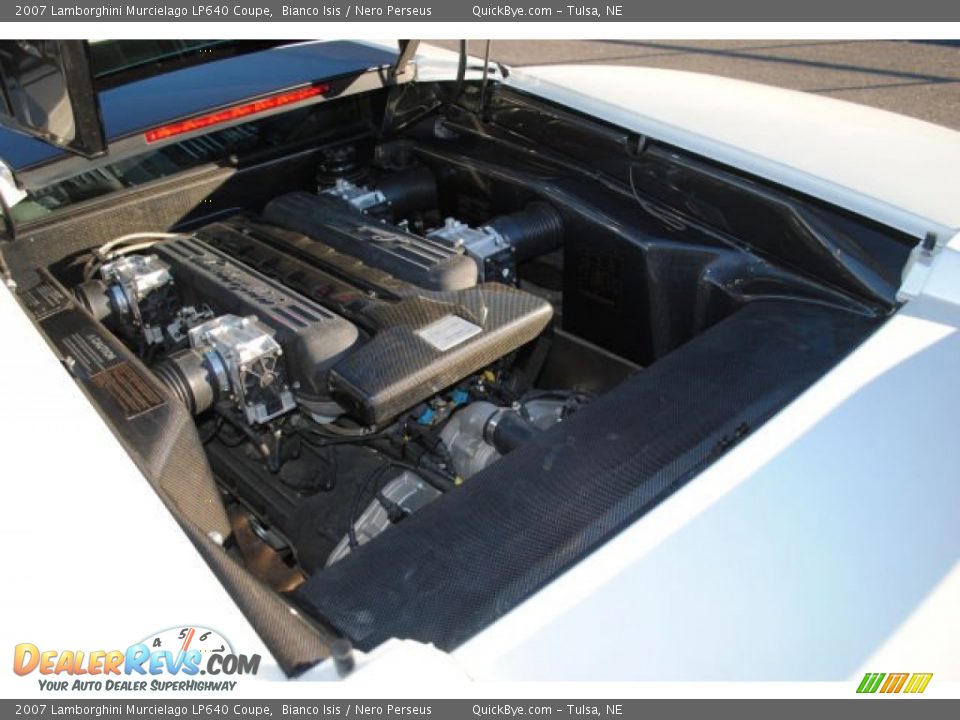 2007 Lamborghini Murcielago LP640 Coupe 6.5 Liter DOHC 48-Valve VVT V12 Engine Photo #10