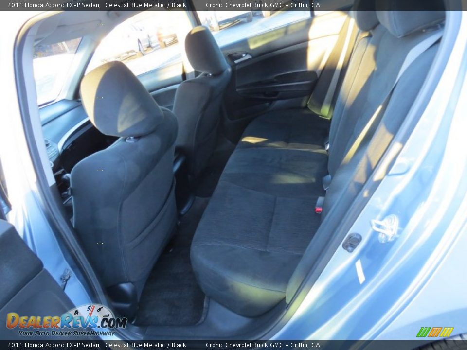 2011 Honda Accord LX-P Sedan Celestial Blue Metallic / Black Photo #12