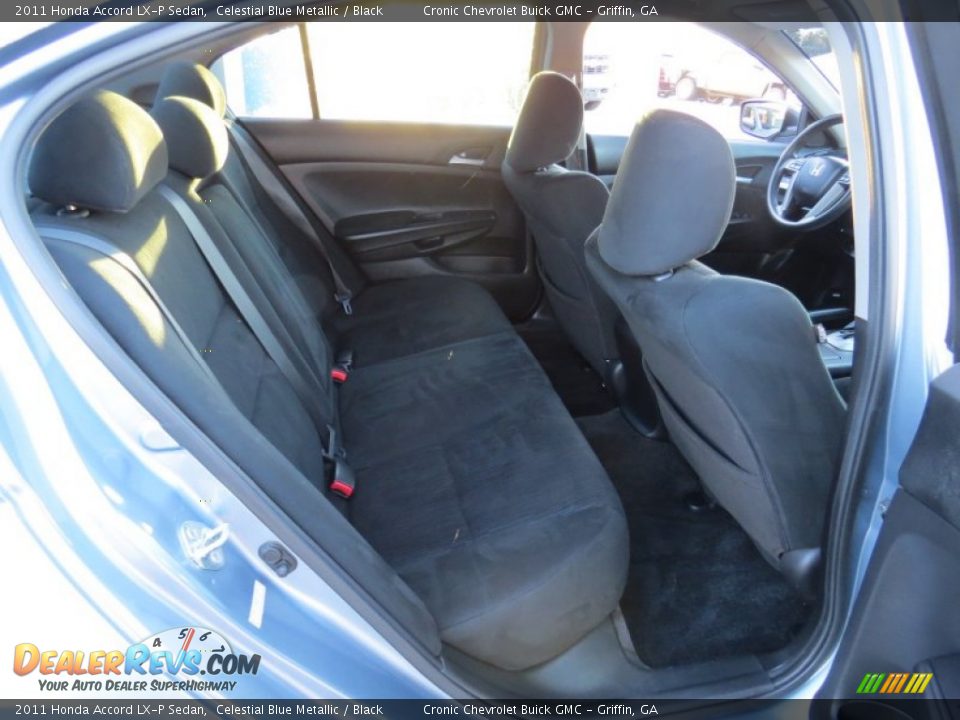 2011 Honda Accord LX-P Sedan Celestial Blue Metallic / Black Photo #13