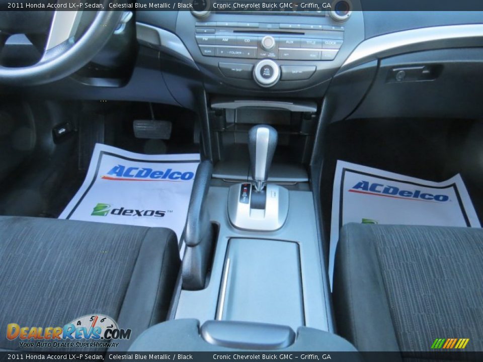 2011 Honda Accord LX-P Sedan Celestial Blue Metallic / Black Photo #17