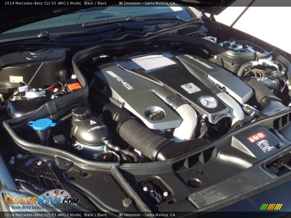 2014 Mercedes-Benz CLS 63 AMG S Model 5.5 AMG Liter biturbo DOHC 32-Valve VVT V8 Engine Photo #17