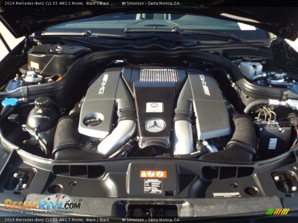 2014 Mercedes-Benz CLS 63 AMG S Model 5.5 AMG Liter biturbo DOHC 32-Valve VVT V8 Engine Photo #18