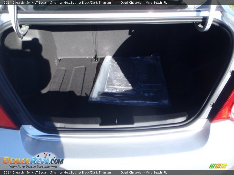 2014 Chevrolet Sonic LT Sedan Silver Ice Metallic / Jet Black/Dark Titanium Photo #6