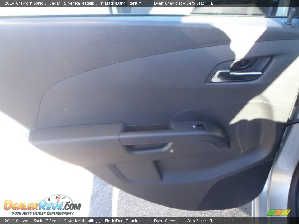 2014 Chevrolet Sonic LT Sedan Silver Ice Metallic / Jet Black/Dark Titanium Photo #17