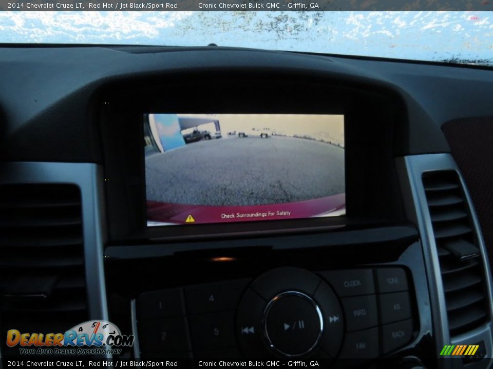 2014 Chevrolet Cruze LT Red Hot / Jet Black/Sport Red Photo #16