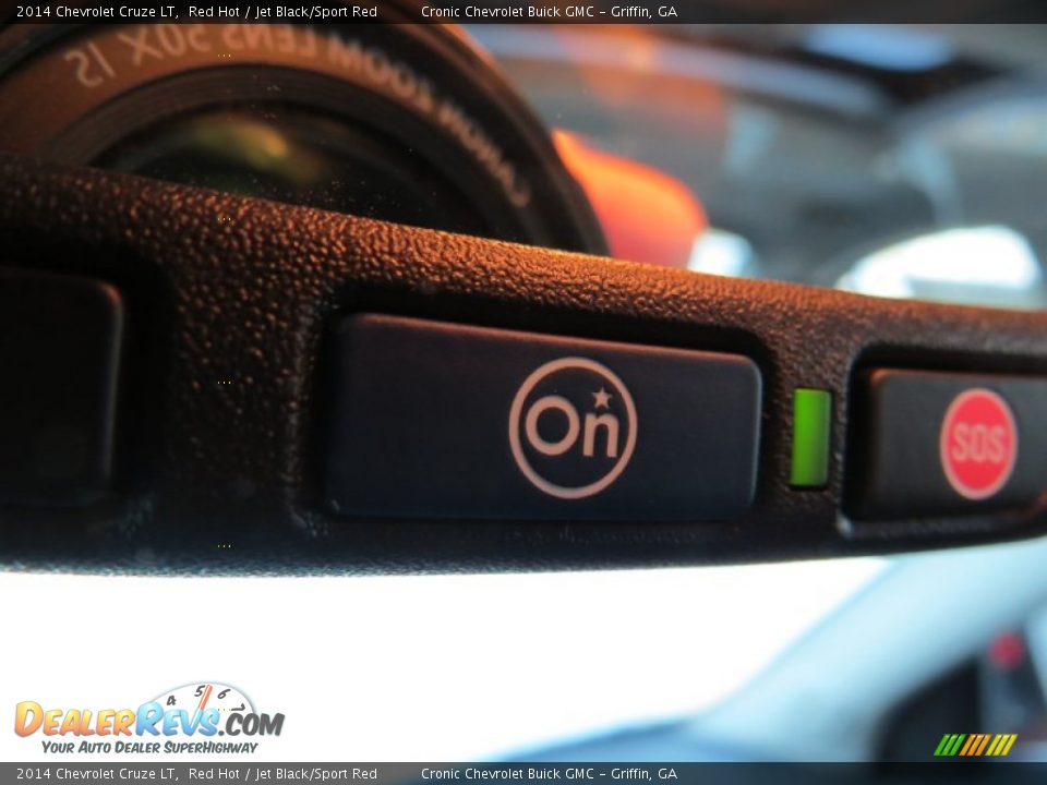 2014 Chevrolet Cruze LT Red Hot / Jet Black/Sport Red Photo #17