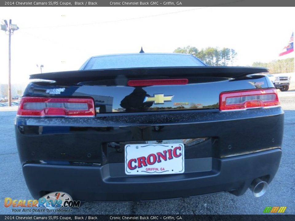 2014 Chevrolet Camaro SS/RS Coupe Black / Black Photo #6
