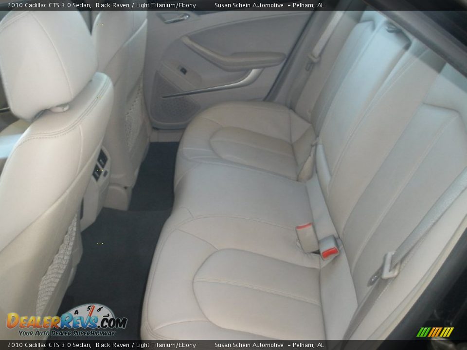 2010 Cadillac CTS 3.0 Sedan Black Raven / Light Titanium/Ebony Photo #17