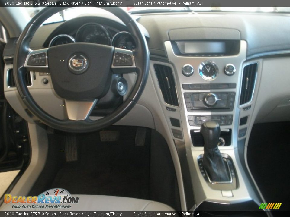 2010 Cadillac CTS 3.0 Sedan Black Raven / Light Titanium/Ebony Photo #18