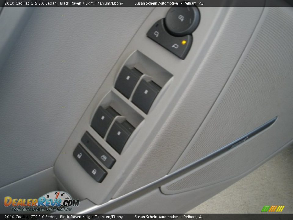 2010 Cadillac CTS 3.0 Sedan Black Raven / Light Titanium/Ebony Photo #19