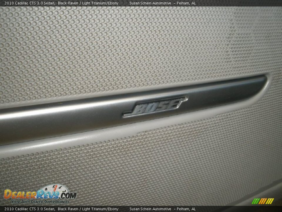 2010 Cadillac CTS 3.0 Sedan Black Raven / Light Titanium/Ebony Photo #20