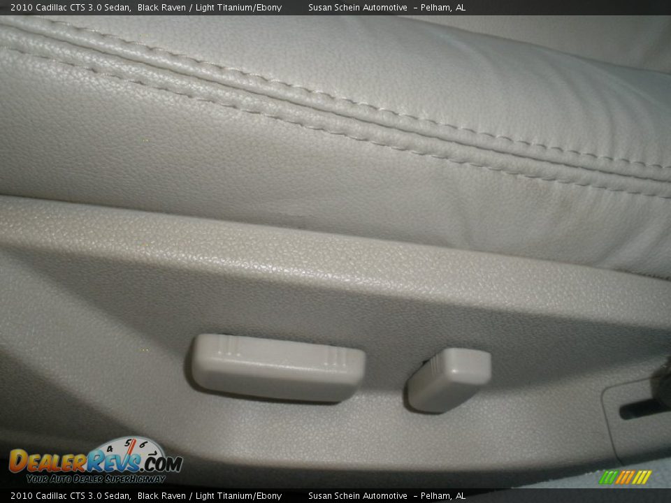 2010 Cadillac CTS 3.0 Sedan Black Raven / Light Titanium/Ebony Photo #21