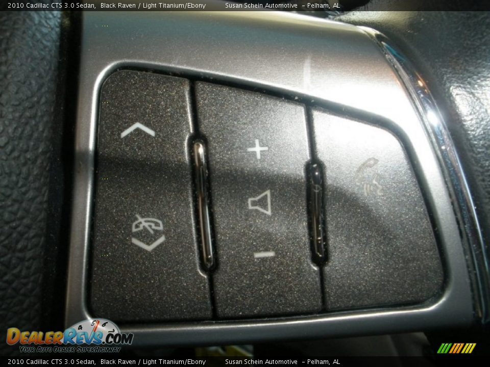 2010 Cadillac CTS 3.0 Sedan Black Raven / Light Titanium/Ebony Photo #26