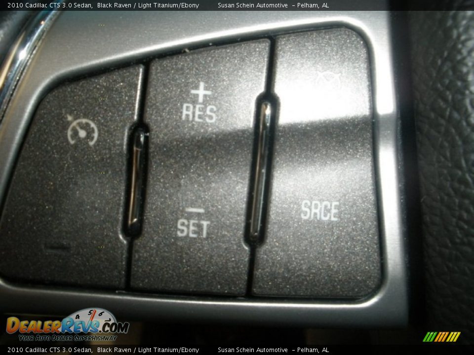 2010 Cadillac CTS 3.0 Sedan Black Raven / Light Titanium/Ebony Photo #27