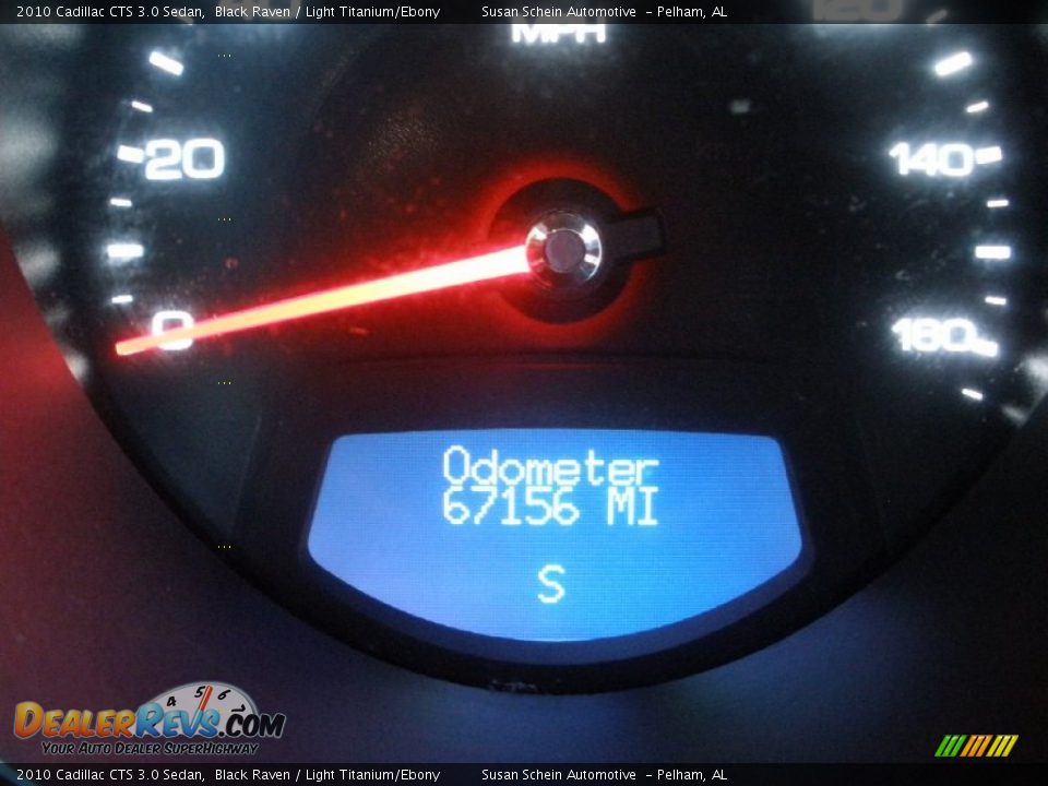 2010 Cadillac CTS 3.0 Sedan Black Raven / Light Titanium/Ebony Photo #28