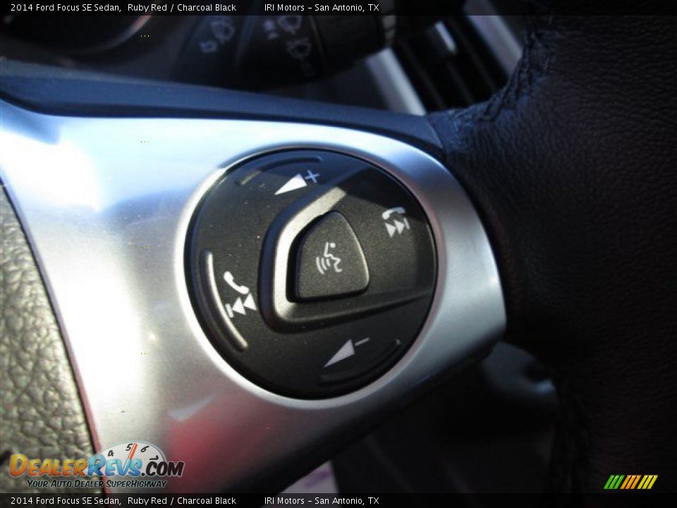 2014 Ford Focus SE Sedan Ruby Red / Charcoal Black Photo #19