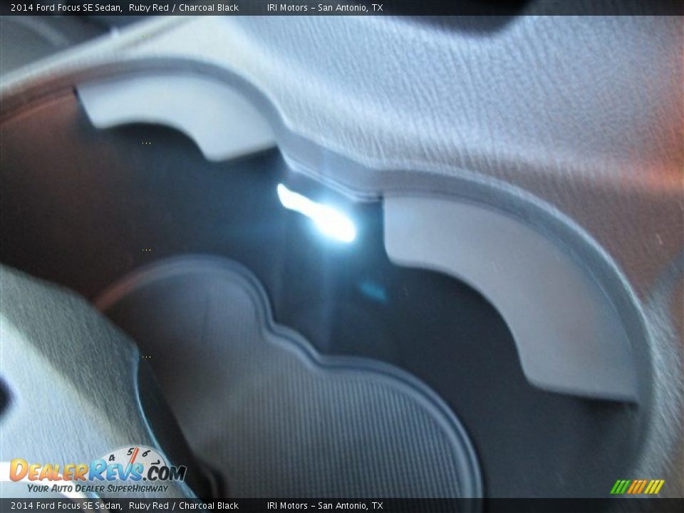 2014 Ford Focus SE Sedan Ruby Red / Charcoal Black Photo #22