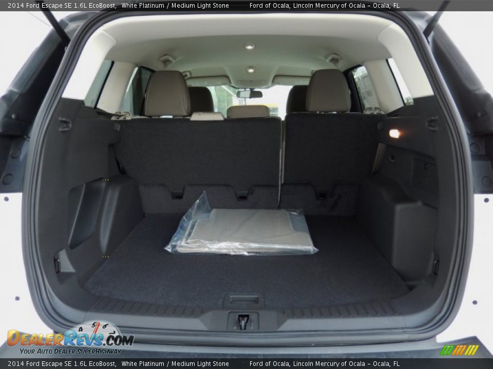 2014 Ford Escape SE 1.6L EcoBoost White Platinum / Medium Light Stone Photo #5