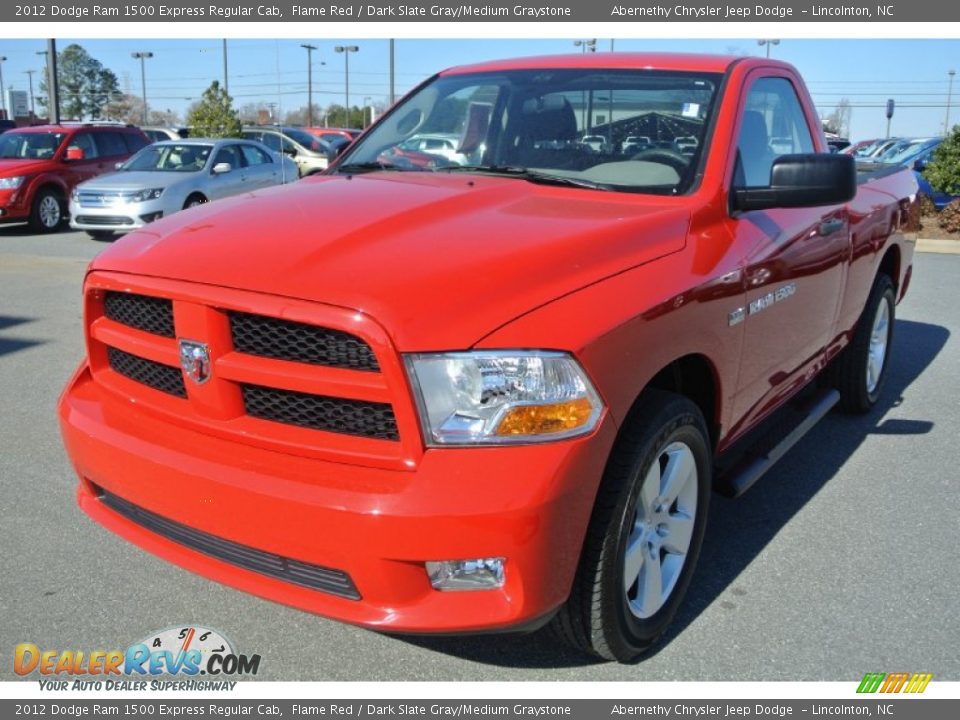 Front 3/4 View of 2012 Dodge Ram 1500 Express Regular Cab Photo #1