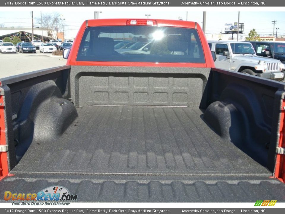 2012 Dodge Ram 1500 Express Regular Cab Flame Red / Dark Slate Gray/Medium Graystone Photo #18