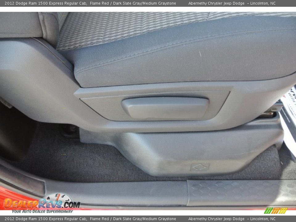 2012 Dodge Ram 1500 Express Regular Cab Flame Red / Dark Slate Gray/Medium Graystone Photo #20