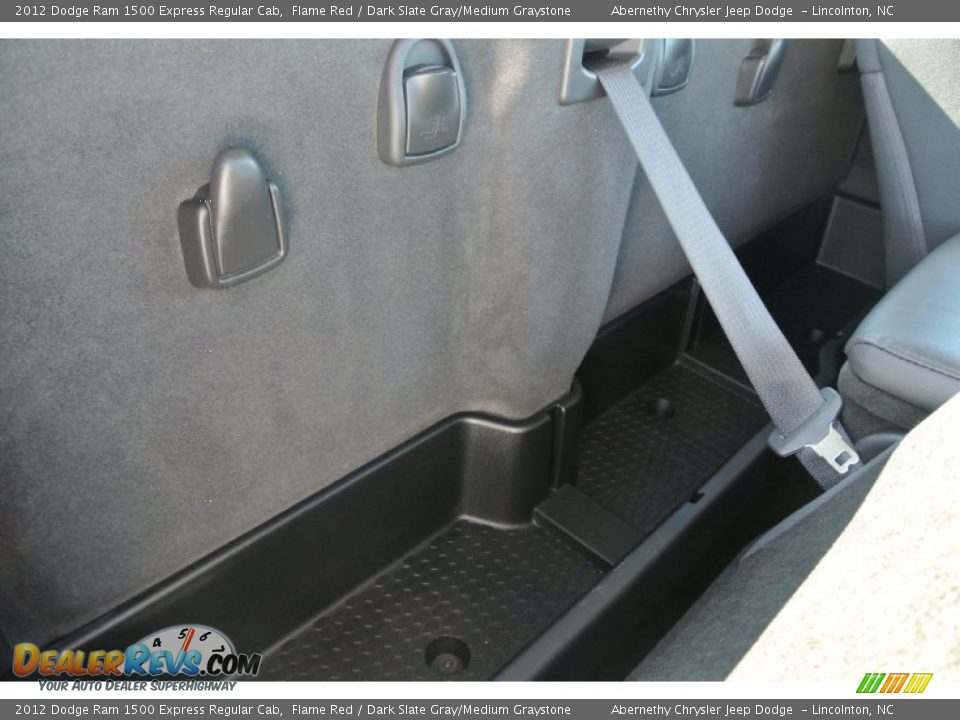 2012 Dodge Ram 1500 Express Regular Cab Flame Red / Dark Slate Gray/Medium Graystone Photo #21
