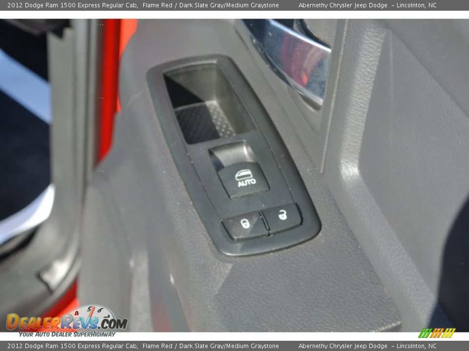 2012 Dodge Ram 1500 Express Regular Cab Flame Red / Dark Slate Gray/Medium Graystone Photo #23