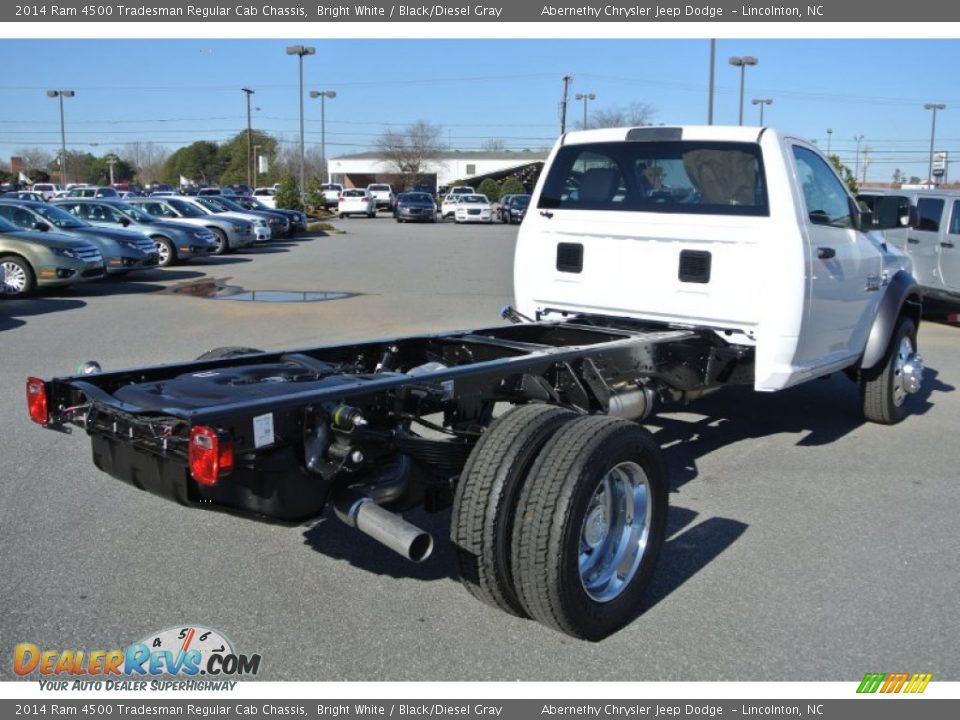 2014 Ram 4500 Tradesman Regular Cab Chassis Bright White / Black/Diesel Gray Photo #5