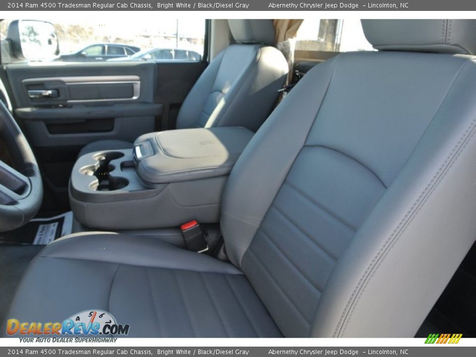 2014 Ram 4500 Tradesman Regular Cab Chassis Bright White / Black/Diesel Gray Photo #10