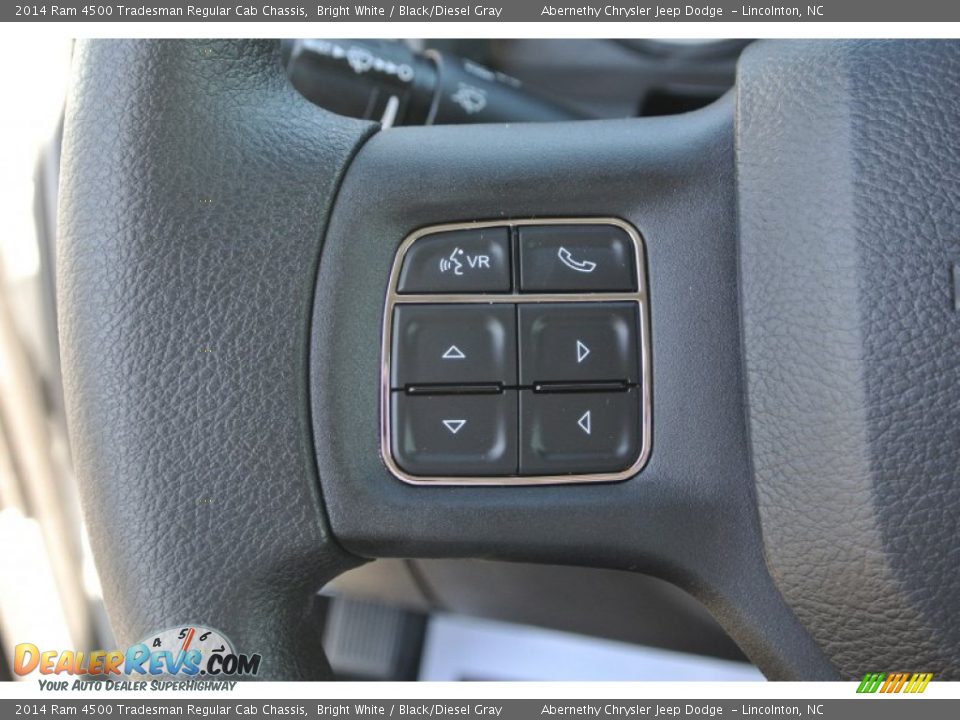 2014 Ram 4500 Tradesman Regular Cab Chassis Bright White / Black/Diesel Gray Photo #15