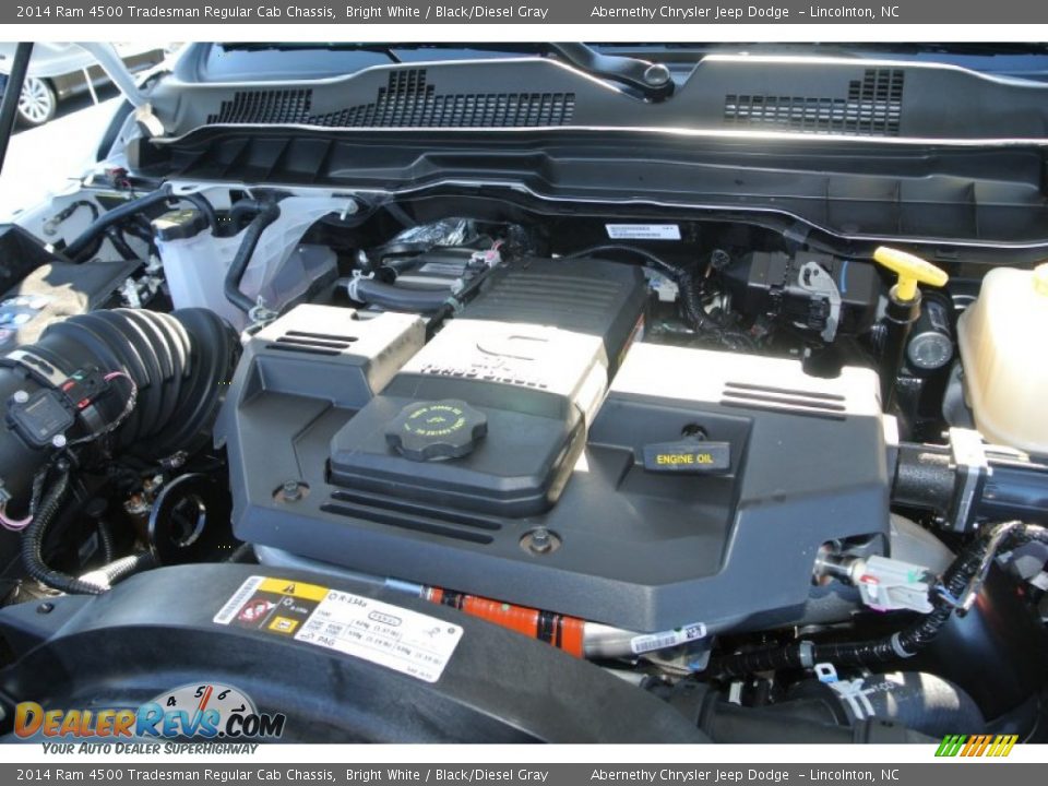 2014 Ram 4500 Tradesman Regular Cab Chassis Bright White / Black/Diesel Gray Photo #22